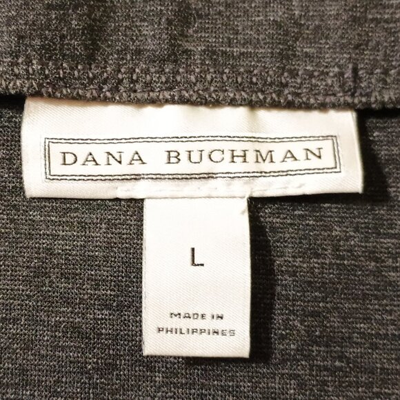 EUC: Dana Buchman Size L Dark Gray A-Line Knee-Length Skirt - Picture 3 of 5